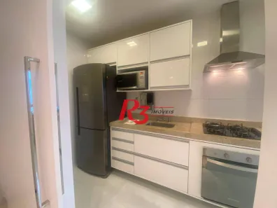 Apartamento com 1 Quarto para alugar, 49m² no Macuco, Santos