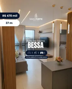 Apartamento com 1 Quarto à venda, 37m² no Bessa, João Pessoa