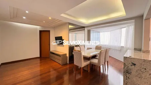Apartamento com 3 Quartos para alugar, 97m² no Lourdes, Belo Horizonte
