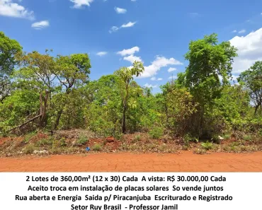 Lote/Terreno à venda, 360m² no Centro, Professor Jamil