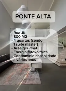 Sobrado com 4 Quartos à venda, 440m² no Ponte Alta Norte, Brasília