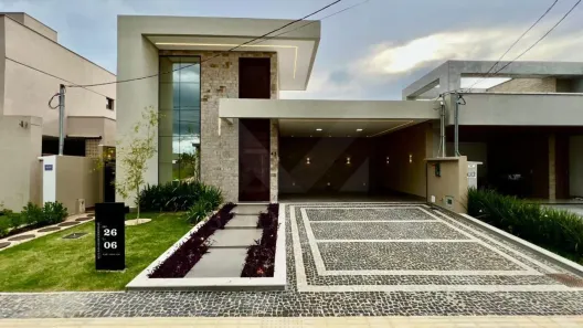 Casa de Condomínio com 3 Quartos à venda, 165m² no Jardins Bolonha, Senador Canedo