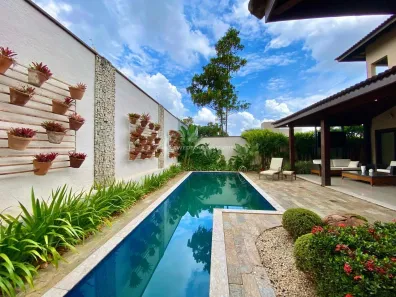 Casa de Condomínio com 4 Quartos para alugar, 390m² no Flamboyant Residencial Park, Uberaba