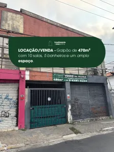 Sala Comercial com 10 Quartos para venda ou aluguel, 470m² no Jardim São Paulo(Zona Norte), São Paulo