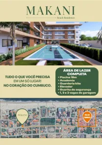 Apartamento com 3 Quartos à venda, 87m² no Cumbuco, Caucaia