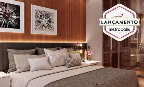Apartamento com 2 Quartos à venda, 65m² no Campestre, Santo André