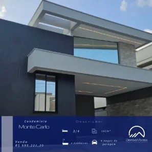 Casa com 3 Quartos à venda, 160m² no Parque das Nações, Parnamirim