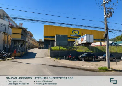 Galpão/Depósito/Armazém para alugar, 4560m² no Chácaras Cotia, Contagem