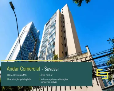 Imóvel Comercial para alugar, 220m² no São Pedro, Belo Horizonte