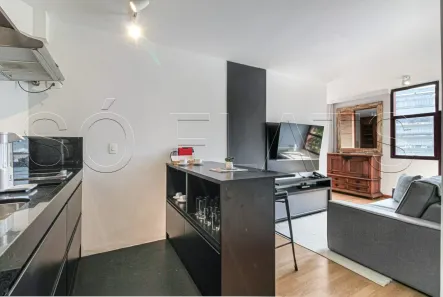 Flat com 1 Quarto para alugar, 55m² no Jardim Paulista, São Paulo