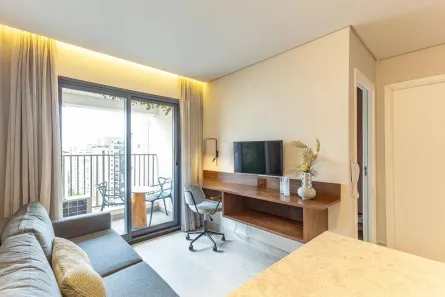 Apartamento com 1 Quarto à venda, 29m² no Indianópolis, São Paulo