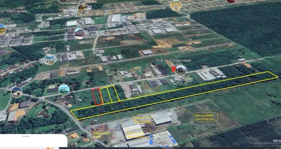 Lote/Terreno à venda, 32944m² no Porto Grande, Araquari