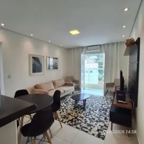 Apartamento com 2 Quartos para alugar, 60m² no José Menino, Santos