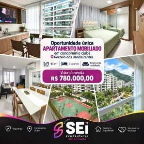 Apartamento com 3 Quartos à venda, 93m² no Recreio dos Bandeirantes, Rio de Janeiro
