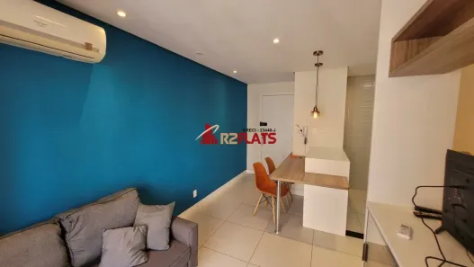 Flat com 1 Quarto para alugar, 35m² no Moema, São Paulo