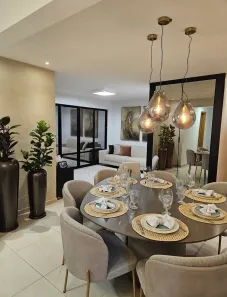Apartamento com 3 Quartos para alugar, 135m² no Tirol, Natal