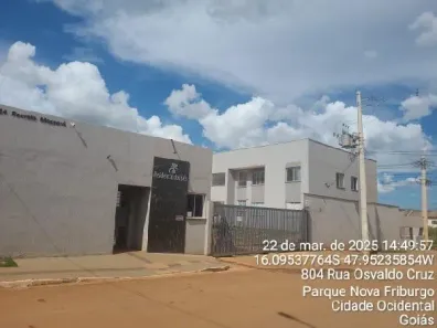 Apartamento com 2 Quartos à venda, 53m² no Mansões Recreio Mossoró, Cidade Ocidental