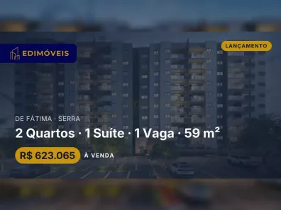 Apartamento com 2 Quartos à venda, 59m² no de Fátima, Serra