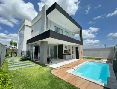 Casa de Condomínio com 4 Quartos à venda, 240m² no Alto do Garrote, Caucaia