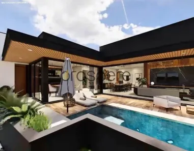 Casa de Condomínio com 3 Quartos à venda, 344m² no Parque Residencial Damha IV, Presidente Prudente