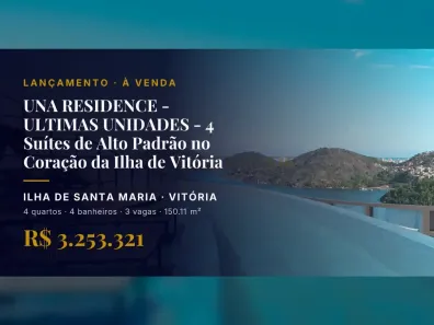 Apartamento com 4 Quartos à venda, 150m² no Ilha de Santa Maria, Vitória