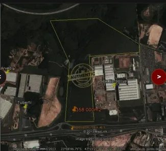 Lote/Terreno à venda, 358521m² no Distrito Industrial II, Salto