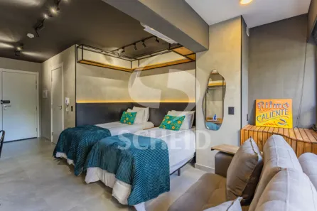 Flat com 1 Quarto à venda, 26m² no Cerqueira César, São Paulo
