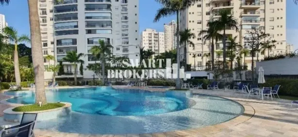 Apartamento com 3 Quartos para alugar, 185m² no Santo Amaro, São Paulo