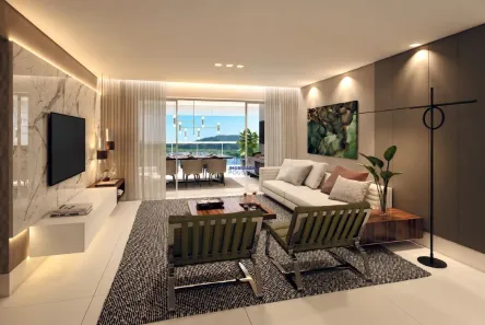 Apartamento com 3 Quartos à venda, 163m² no Ponta da Praia, Santos