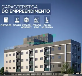 Apartamento com 2 Quartos à venda, 50m² no Mangabeira, João Pessoa