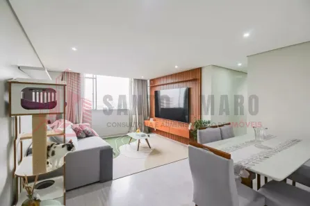 Apartamento com 3 Quartos à venda, 82m² no Santo Amaro, São Paulo