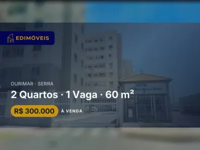 Apartamento com 2 Quartos à venda, 60m² no Ourimar, Serra
