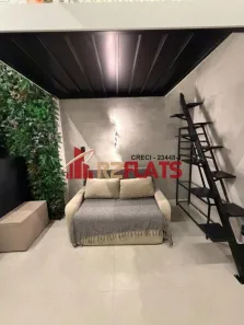 Apartamento com 1 Quarto para alugar, 27m² no Jardim das Acácias, São Paulo