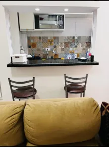 Apartamento com 1 Quarto para alugar, 28m² no Centro, São Vicente