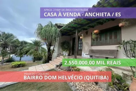 Casa com 4 Quartos à venda, 680m² no Iriri, Anchieta