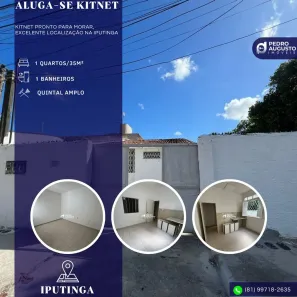 Kitnet com 1 Quarto para alugar, 35m² no Iputinga, Recife