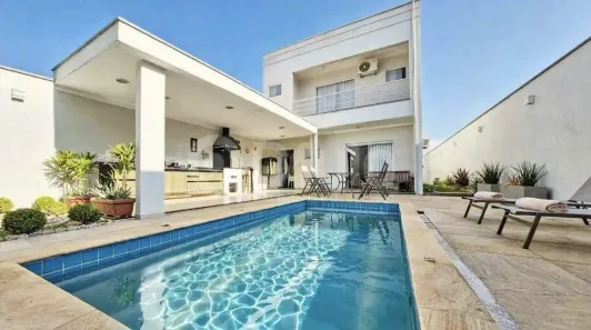 Casa de Condomínio com 3 Quartos à venda, 210m² no Residencial Nova Água Branca II, Piracicaba