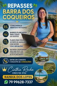 Lote/Terreno à venda, 200m² no , Barra dos Coqueiros