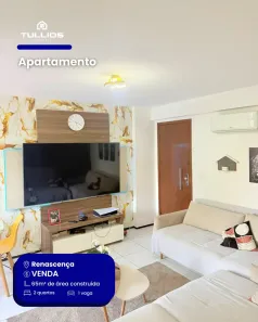 Apartamento com 2 Quartos à venda, 65m² no Renascença, São Luís