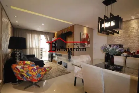 Apartamento com 3 Quartos à venda, 93m² no Vila Valparaíso, Santo André