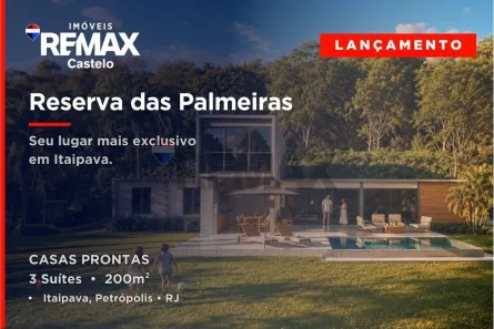 Casa de Condomínio com 3 Quartos à venda, 176m² no Itaipava, Petrópolis