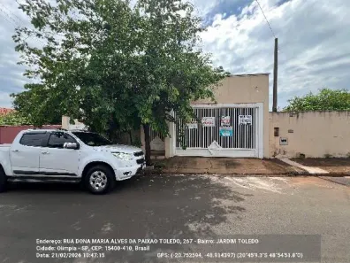Casa com 2 Quartos à venda, 118m² no Jardim Toledo, Olímpia