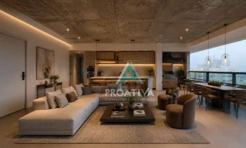 Apartamento com 3 Quartos à venda, 134m² no Campestre, Santo André
