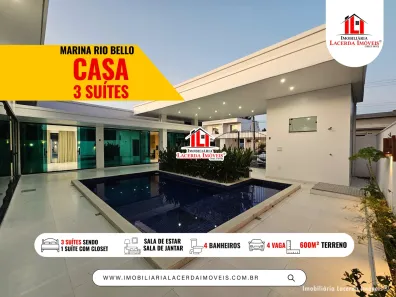 Casa de Condomínio com 3 Quartos para venda ou aluguel, 290m² no Ponta Negra, Manaus