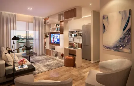 Apartamento com 1 Quarto à venda, 64m² no Indianópolis, São Paulo