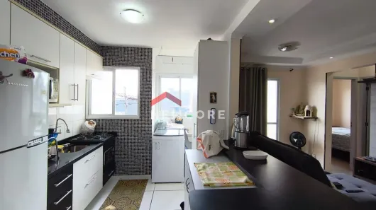 Apartamento com 2 Quartos à venda, 50m² no Vila Palmares, Santo André