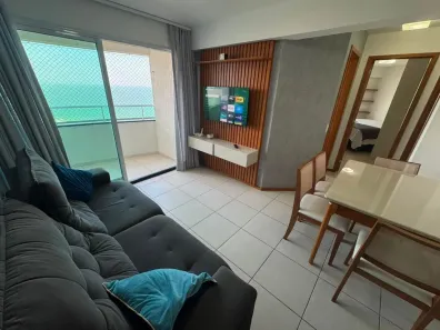 Apartamento com 2 Quartos para alugar, 57m² no Ponta Negra, Natal