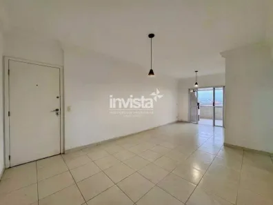 Apartamento com 3 Quartos para alugar, 114m² no Ponta da Praia, Santos