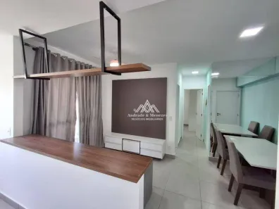 Apartamento com 2 Quartos para alugar, 57m² no Parque Residencial Lagoinha, Ribeirão Preto
