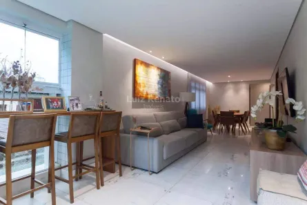 Apartamento com 3 Quartos à venda, 134m² no Sion, Belo Horizonte